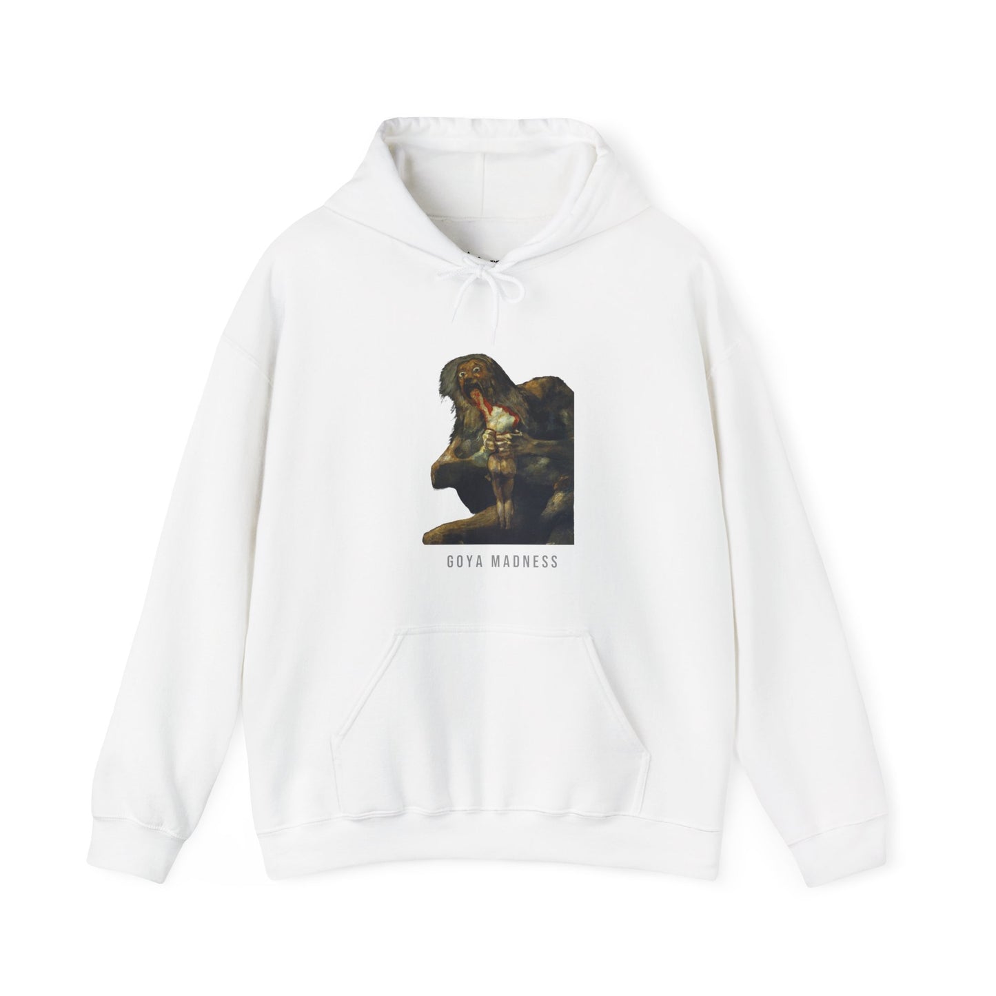 Hooded Sweatshirt - Saturn Devouring His Son by Francisco Goya (1819-23)