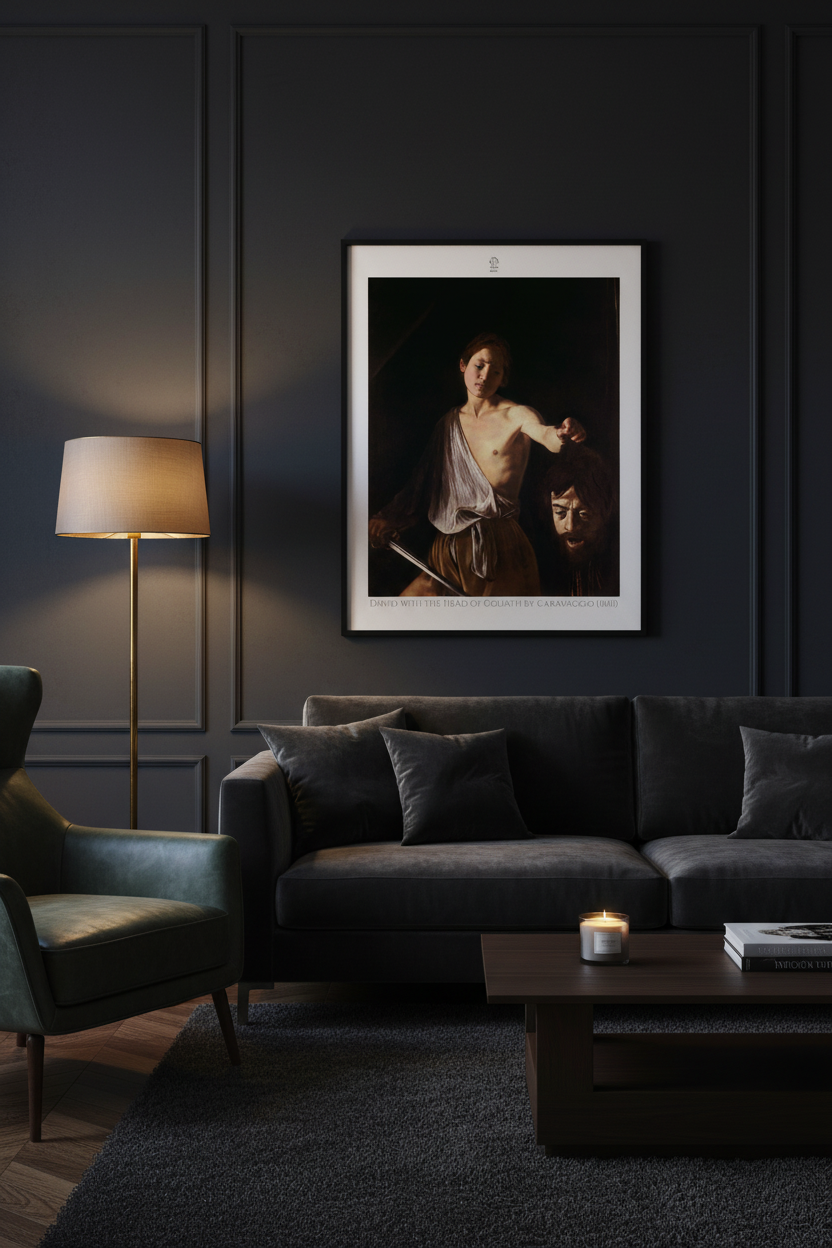 David with the Head of Goliath by Caravaggio (1610)