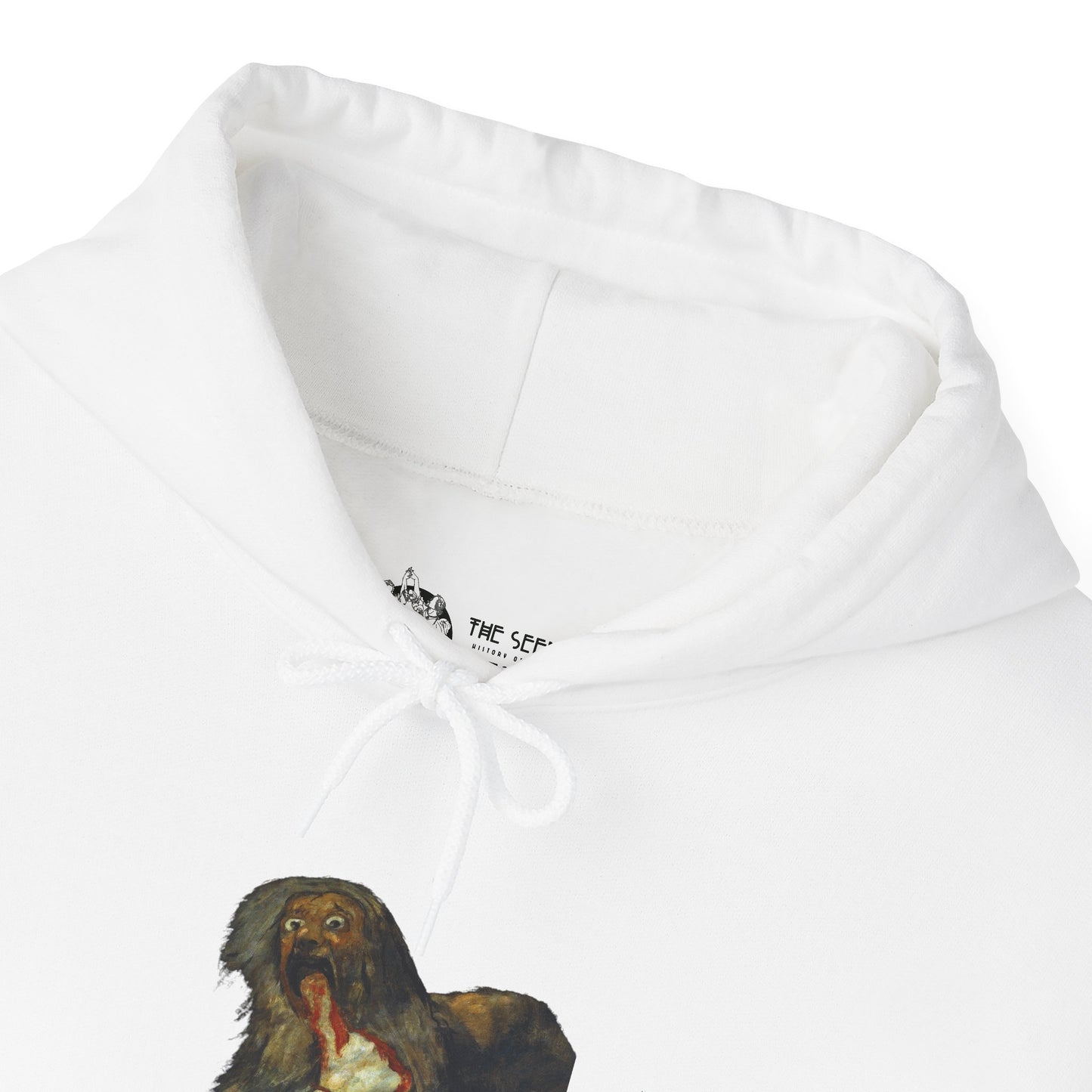 Hooded Sweatshirt - Saturn Devouring His Son by Francisco Goya (1819-23)