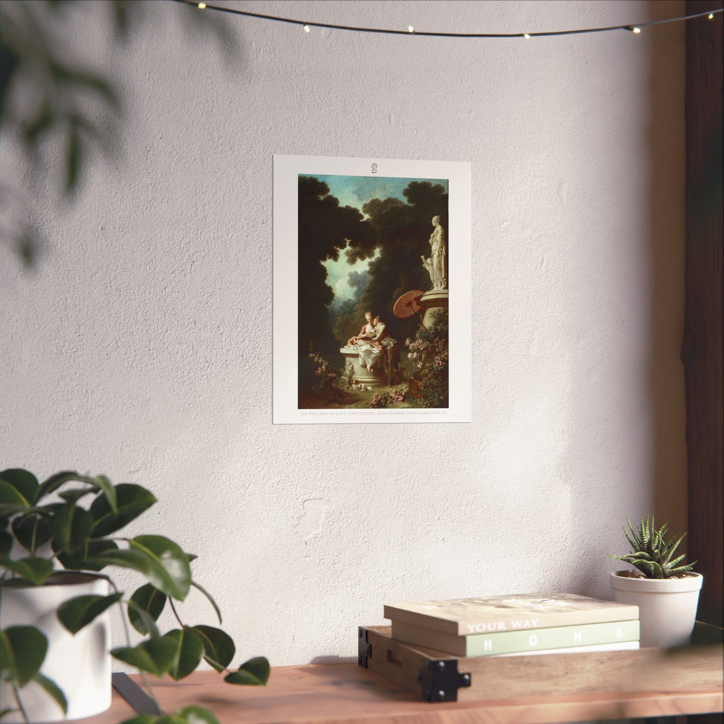 The Progress of Love: Love Letters - Jean-Honoré Fragonard (1771-72)