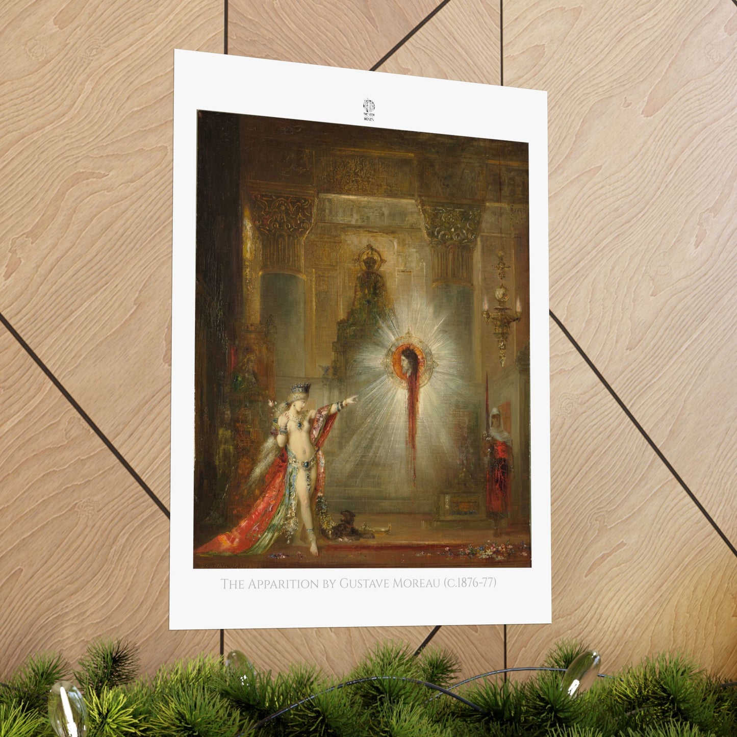 The Apparition by Gustave Moreau (c.1876-77)