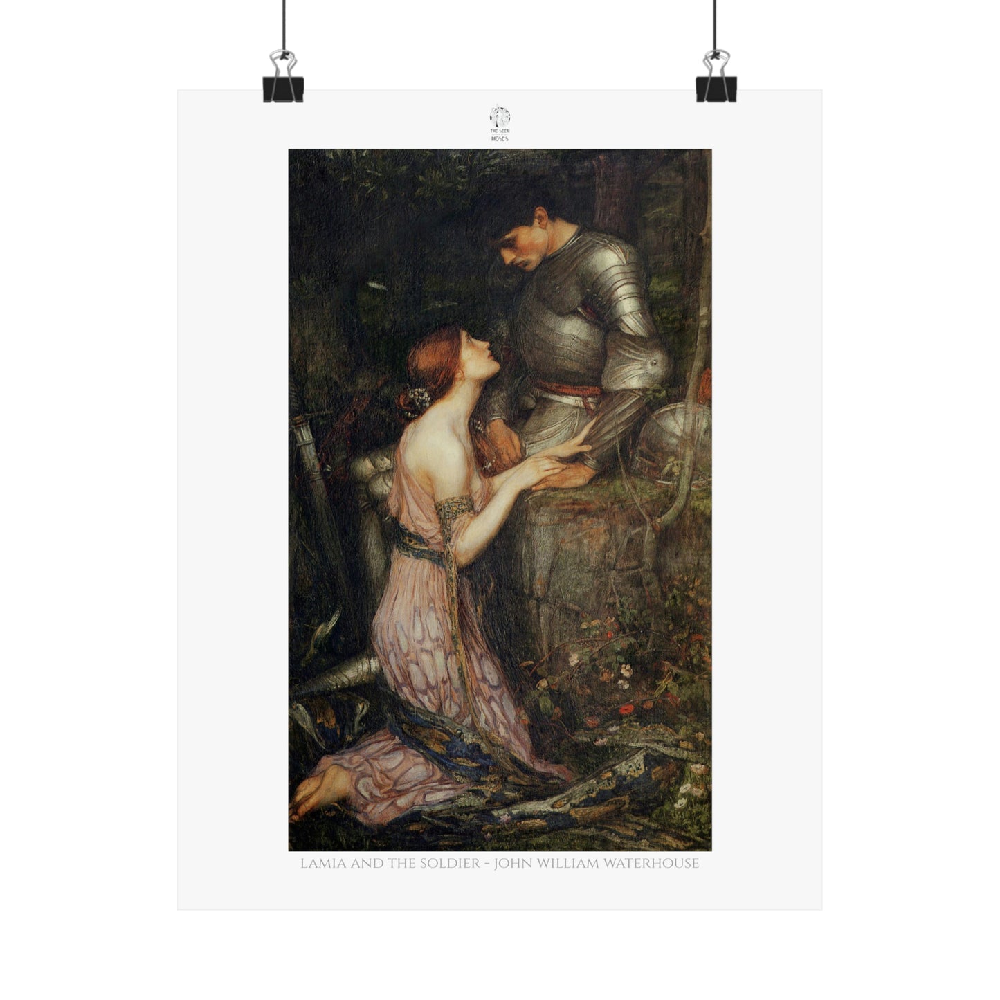 Lamia and the soldier - John William Waterhouse (1905)