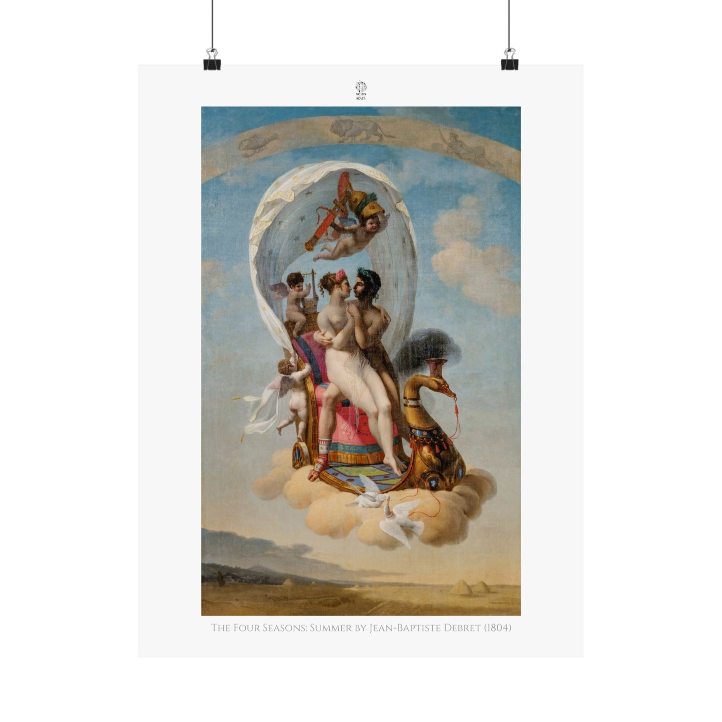 The Four Seasons: Summer by Jean-Baptiste Debret (1804)