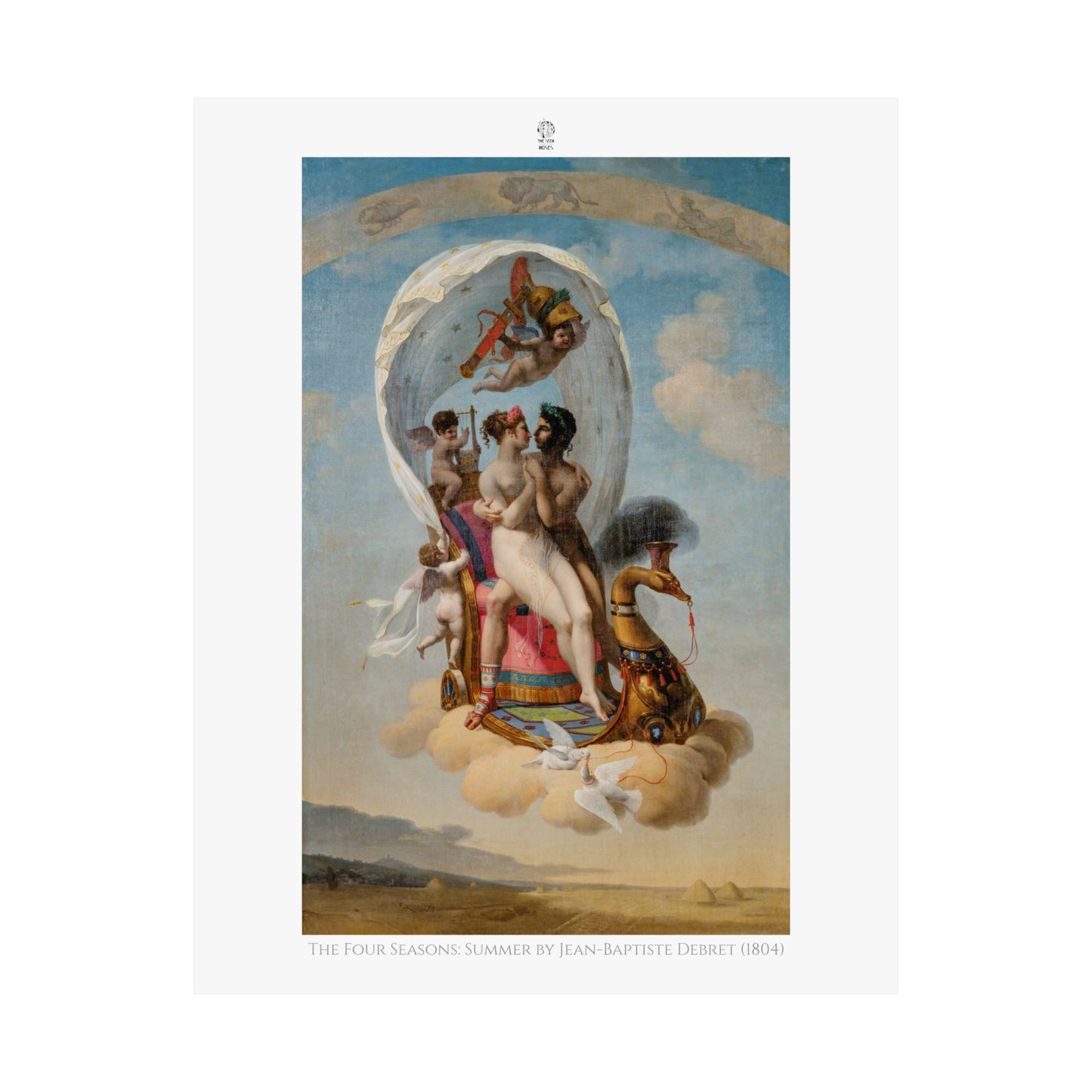 The Four Seasons: Summer by Jean-Baptiste Debret (1804)