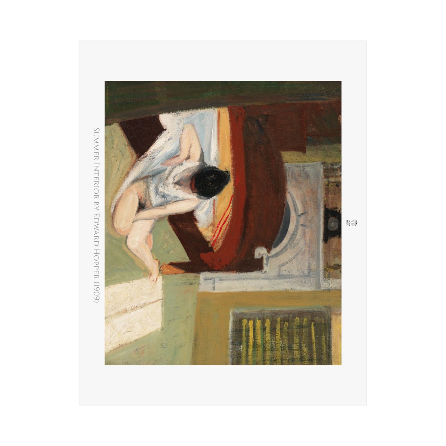 Summer Interior by Edward Hopper (1909)