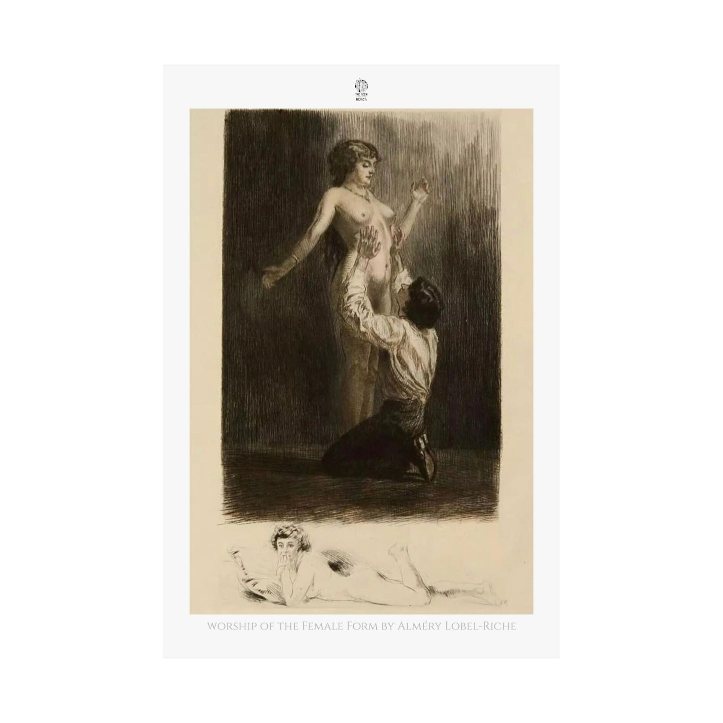 Worship of the Female Form - Alméry Lobel-Riche (Early 20th century)