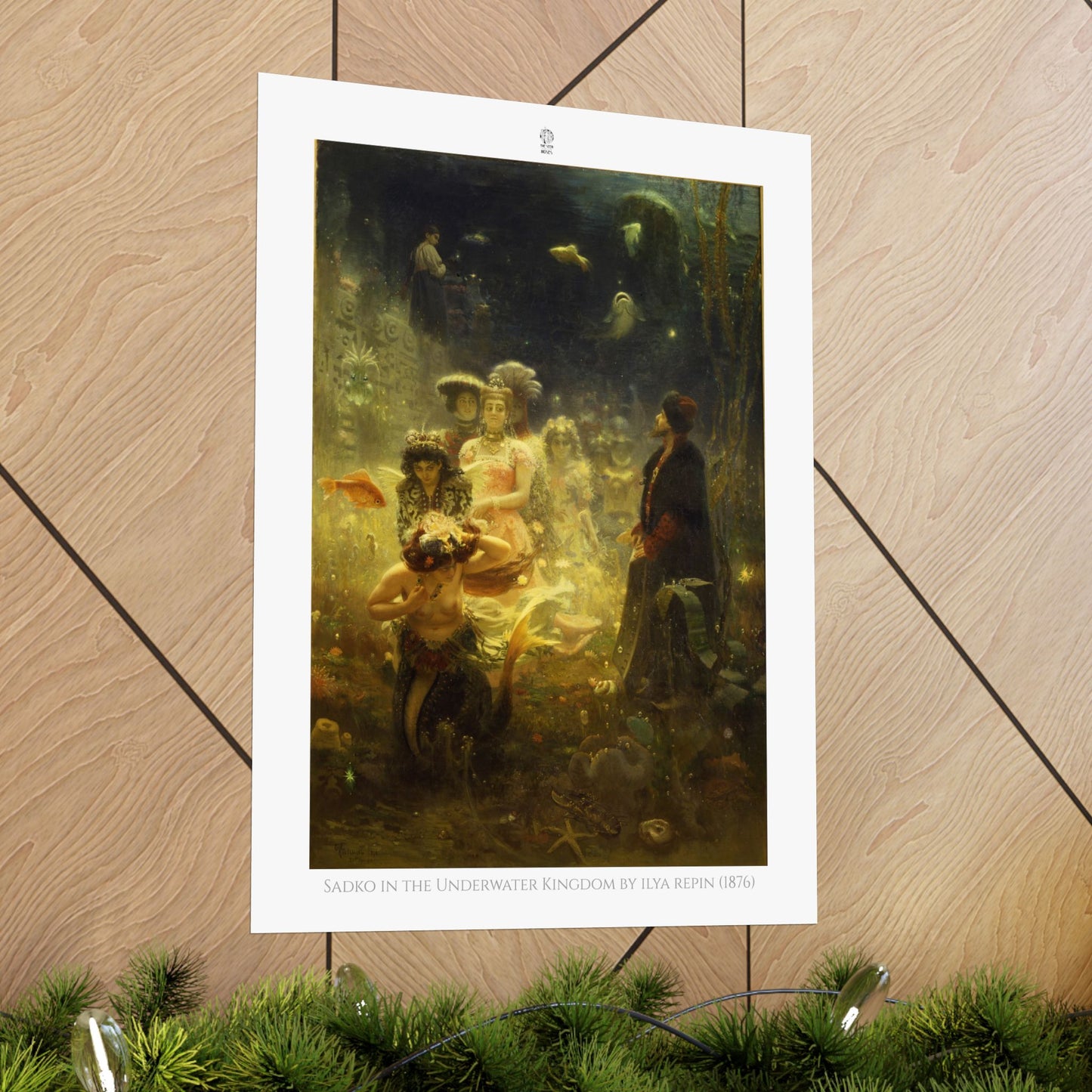 Sadko in the Underwater Kingdom by Ilya Repin (1876)
