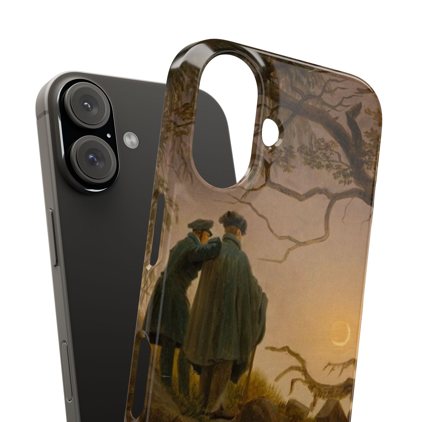 Two Men Contemplating the Moon - Caspar David Friedrich (1825–30)
