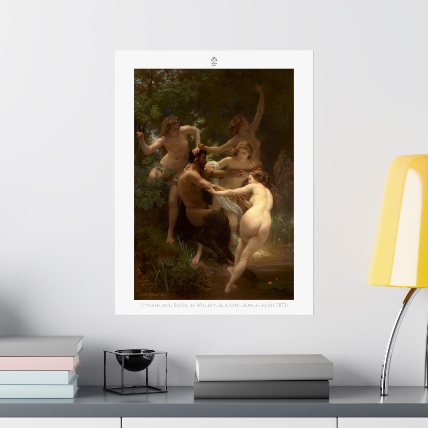 Nymphs and Satyr by William-Adolphe Bouguereau (1873)