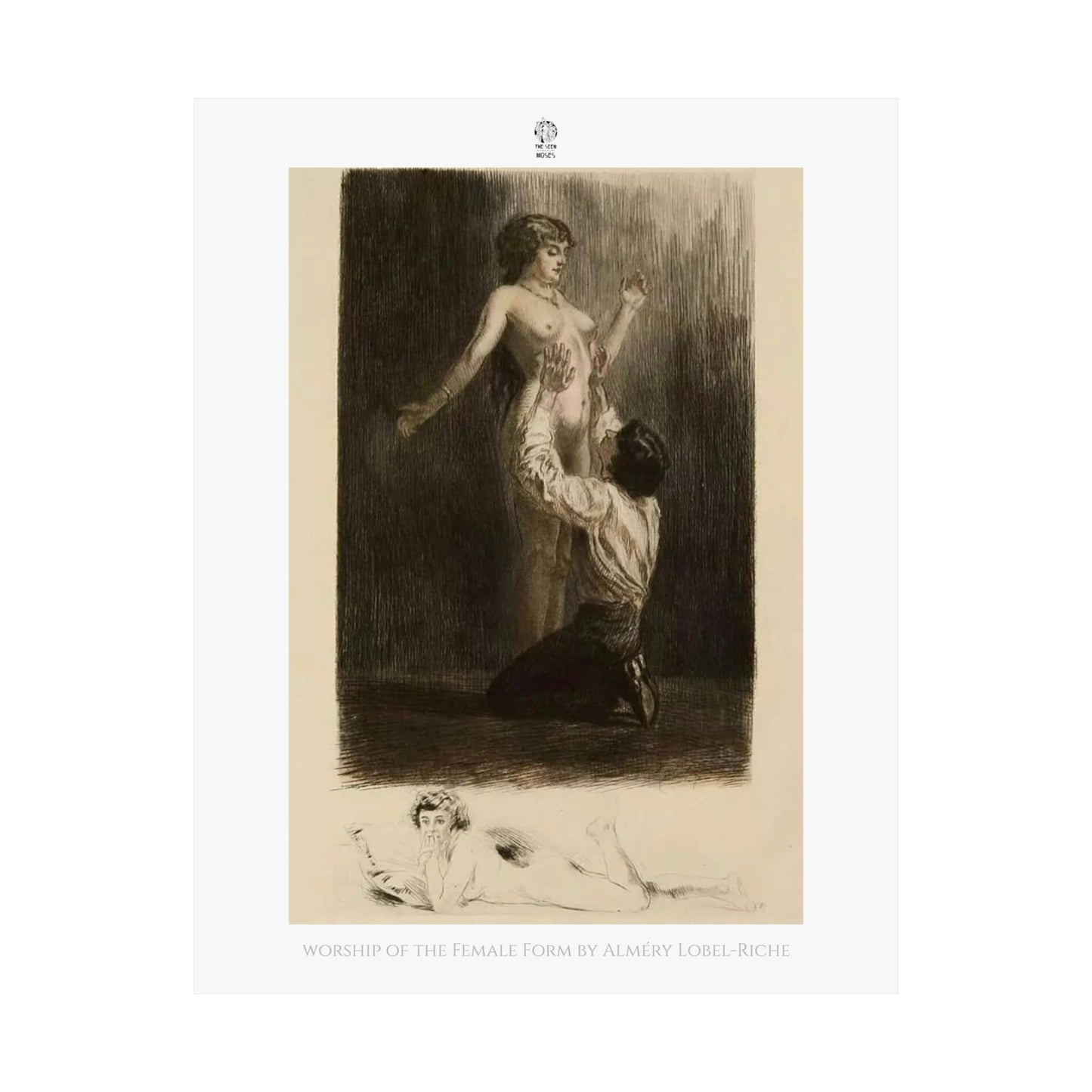 Worship of the Female Form - Alméry Lobel-Riche (Early 20th century)