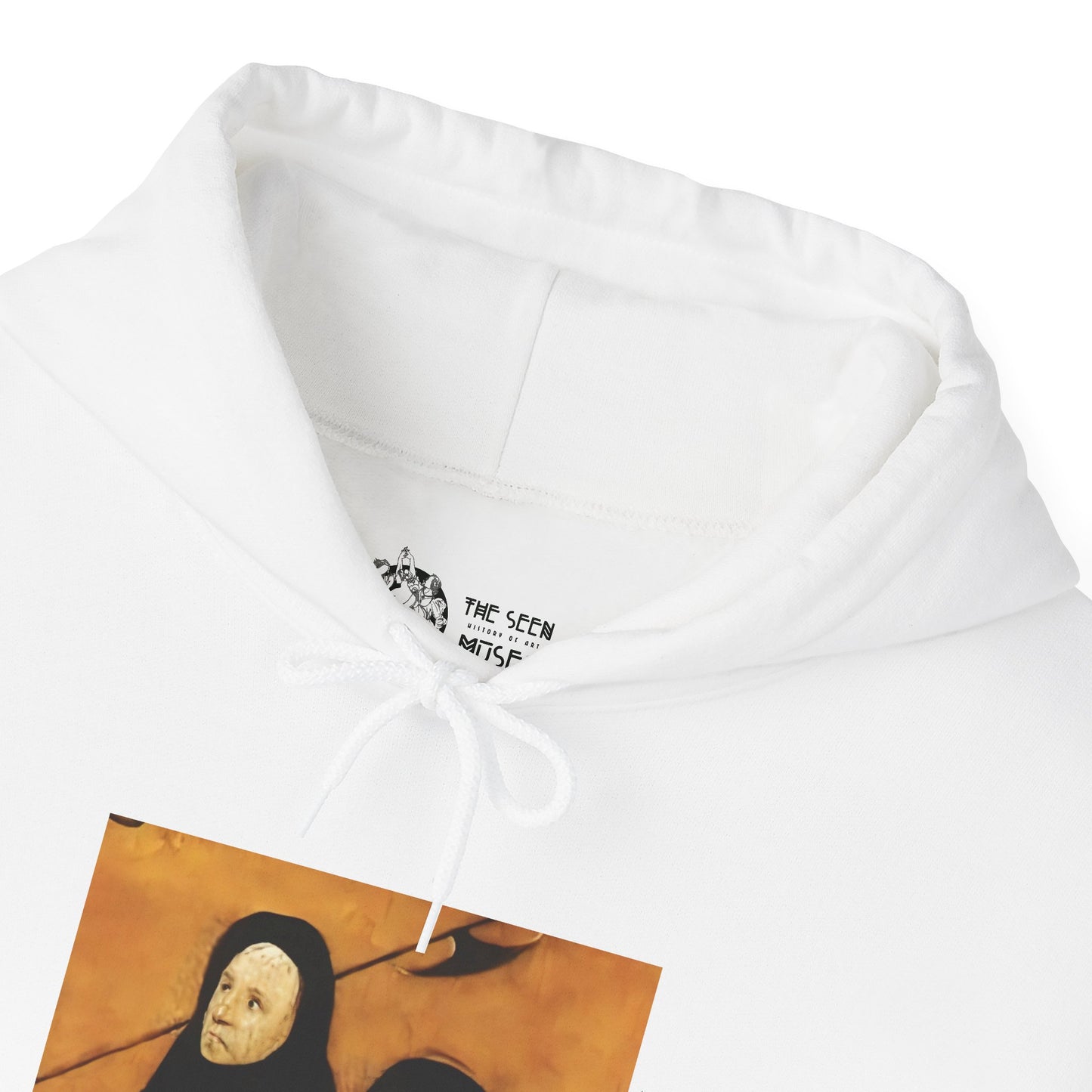 Hooded Sweatshirt - Hell (Fragment of Last Judgment) by Hieronymus Bosch (Front)