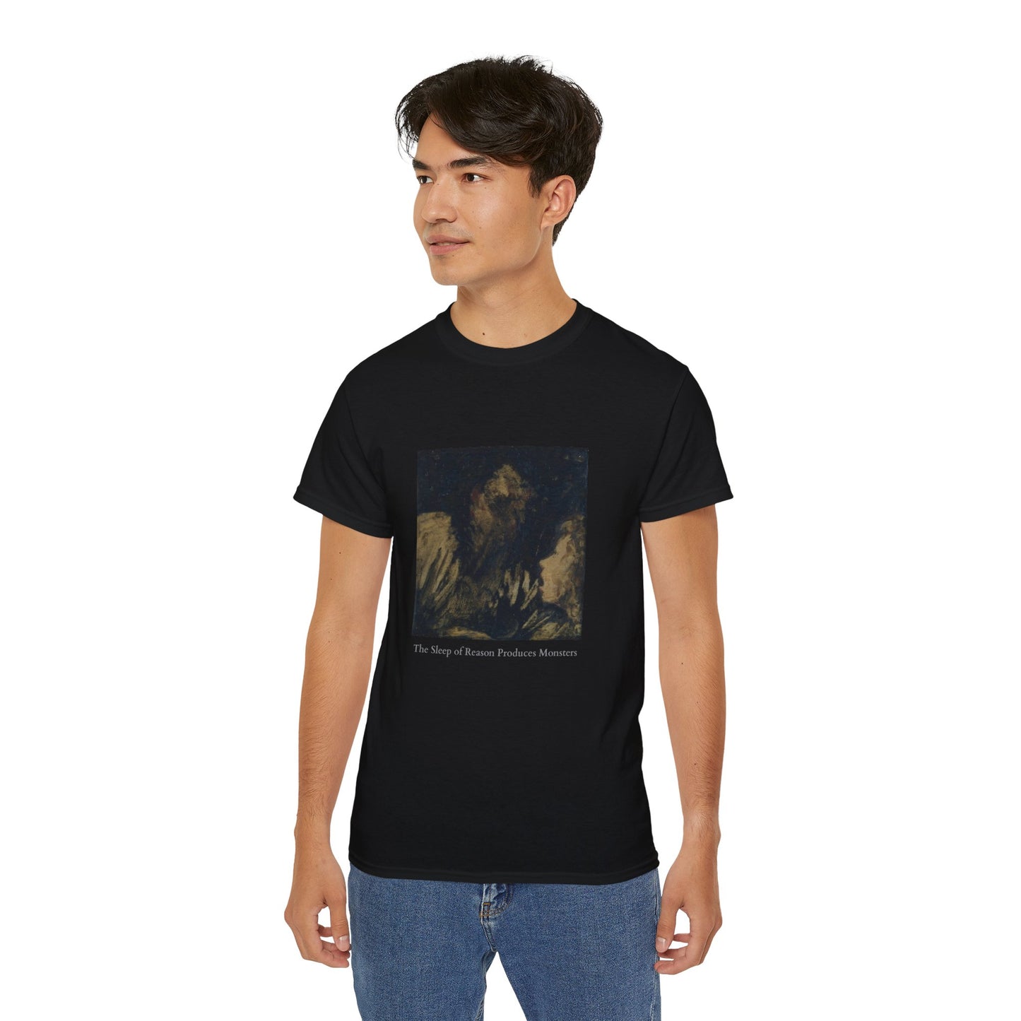 Boy staring at an Apparition - Francisco Goya
