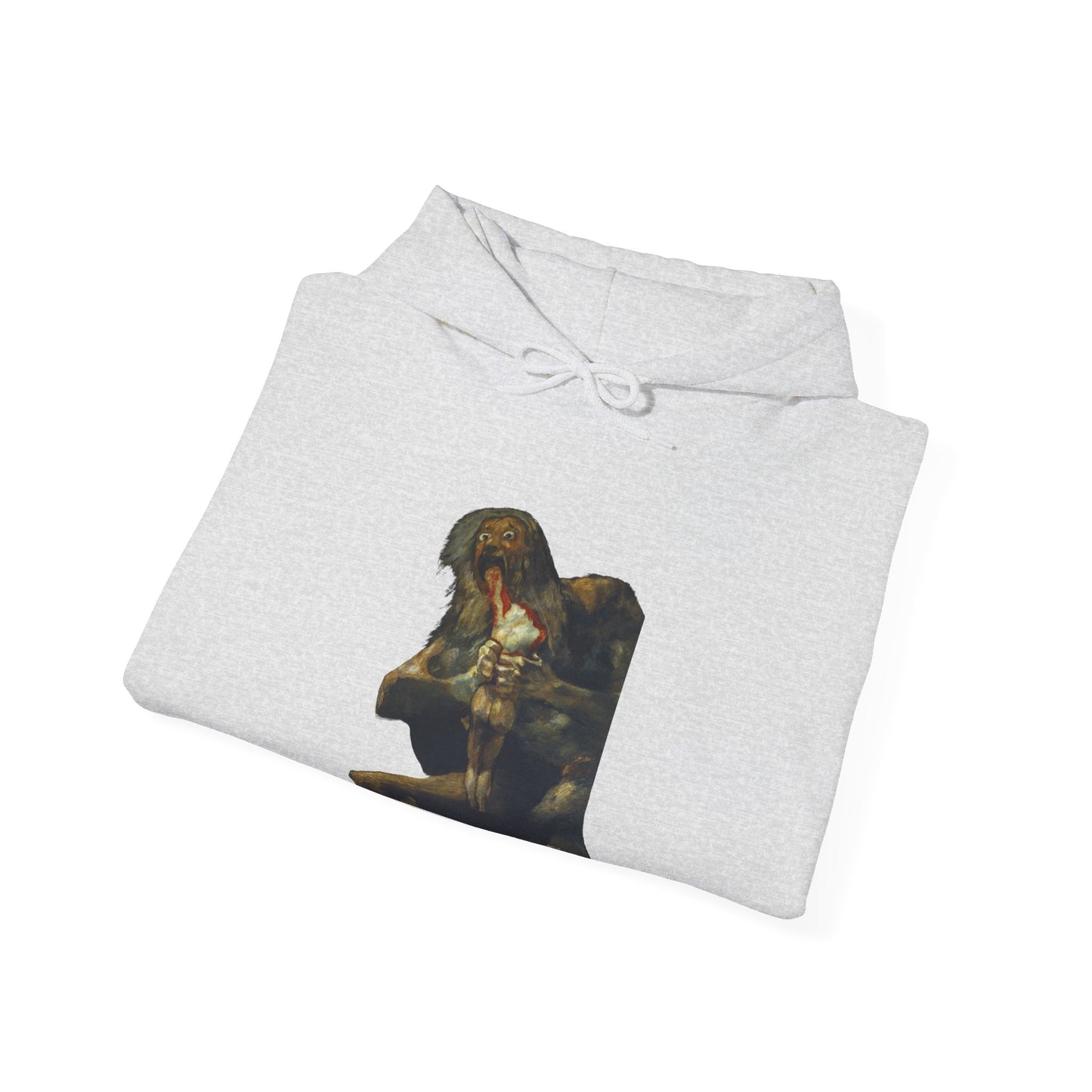 Hooded Sweatshirt - Saturn Devouring His Son by Francisco Goya (1819-23)
