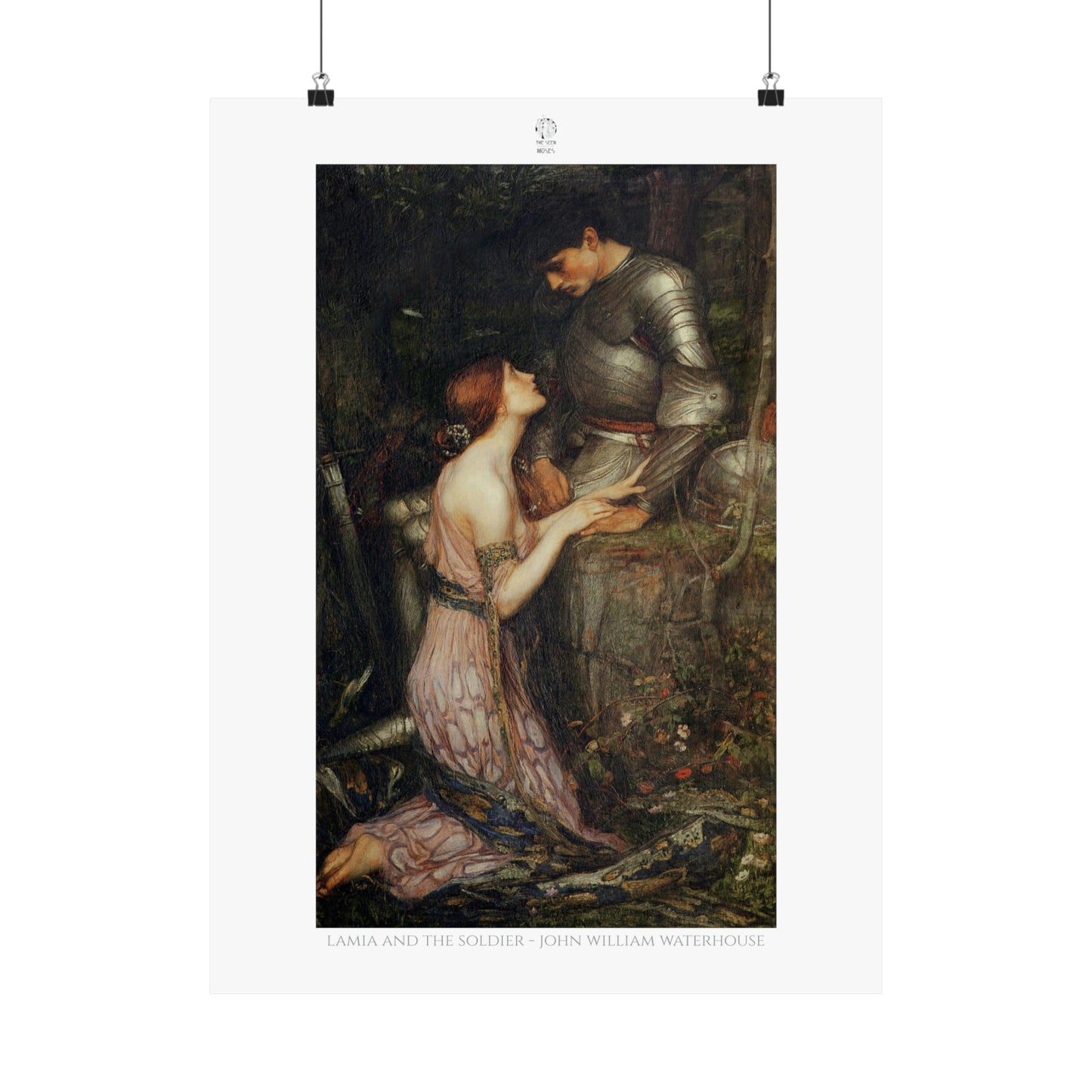Lamia and the soldier - John William Waterhouse (1905)