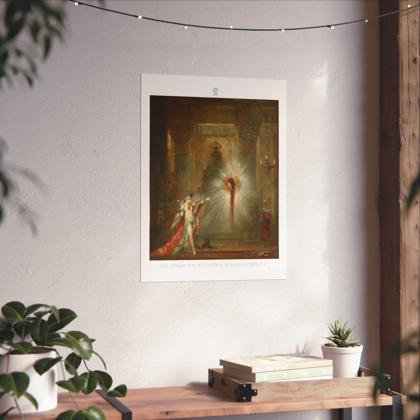 The Apparition by Gustave Moreau (c.1876-77)