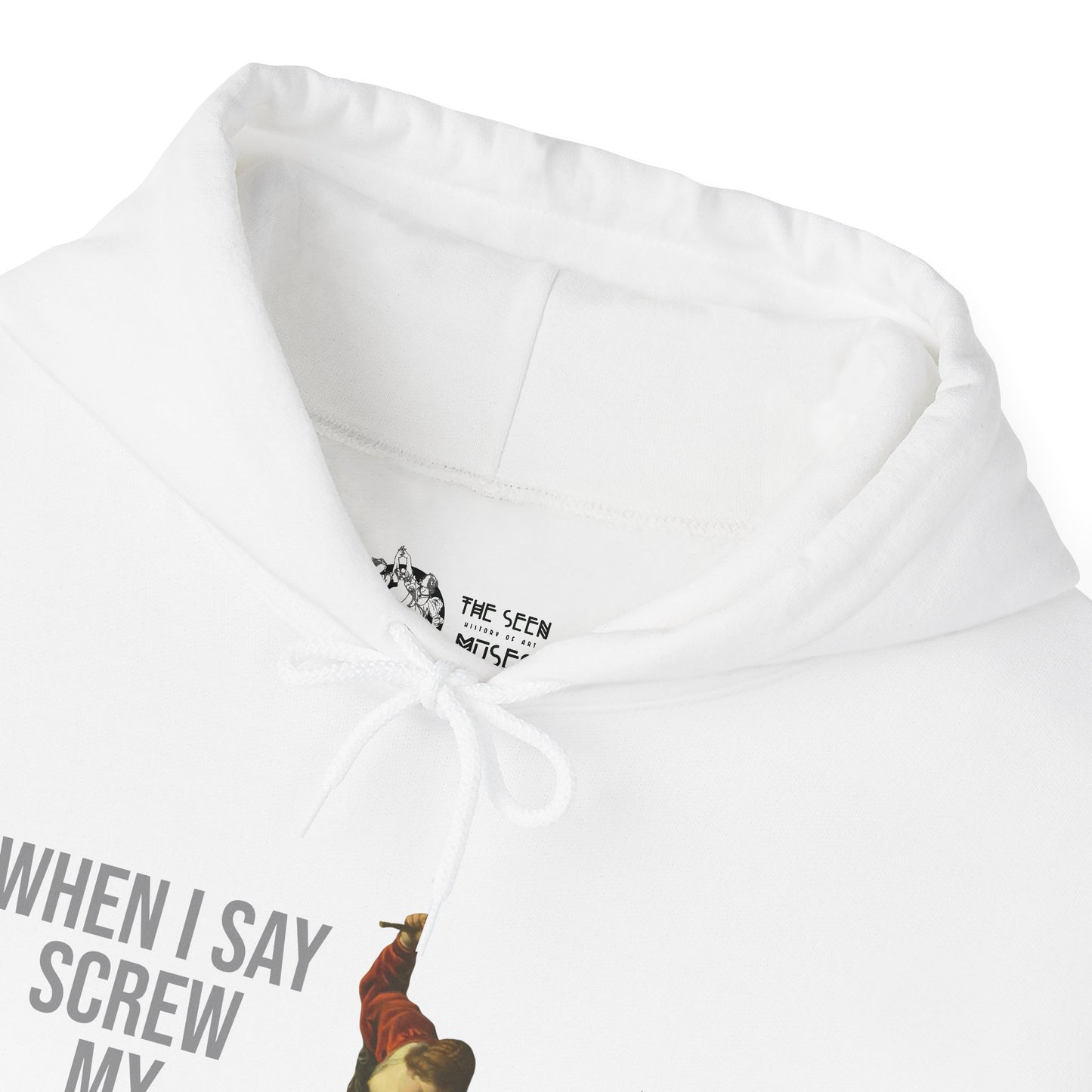 Hooded Sweatshirt- Jael and Sisera by Alessandro Turchi (Front)