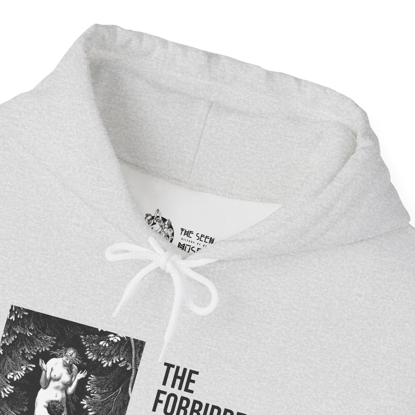 Hooded Sweatshirt- Adam and Eve in Paradise by Max Svabinsky