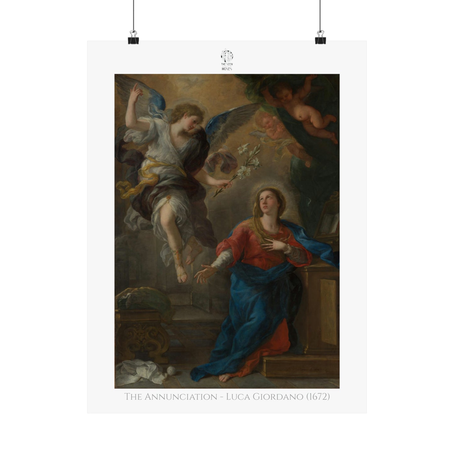 The Annunciation - Luca Giordano (1672)
