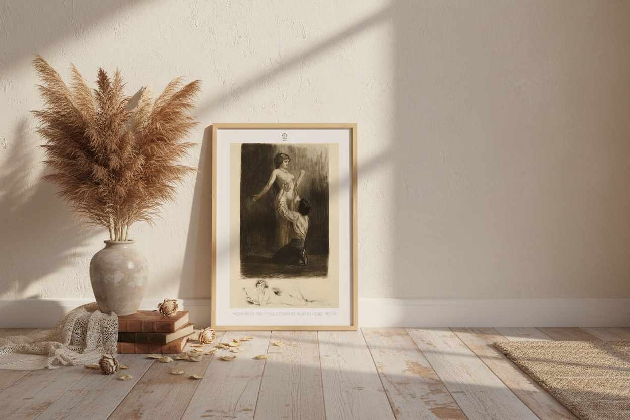 Worship of the Female Form - Alméry Lobel-Riche (Early 20th century)