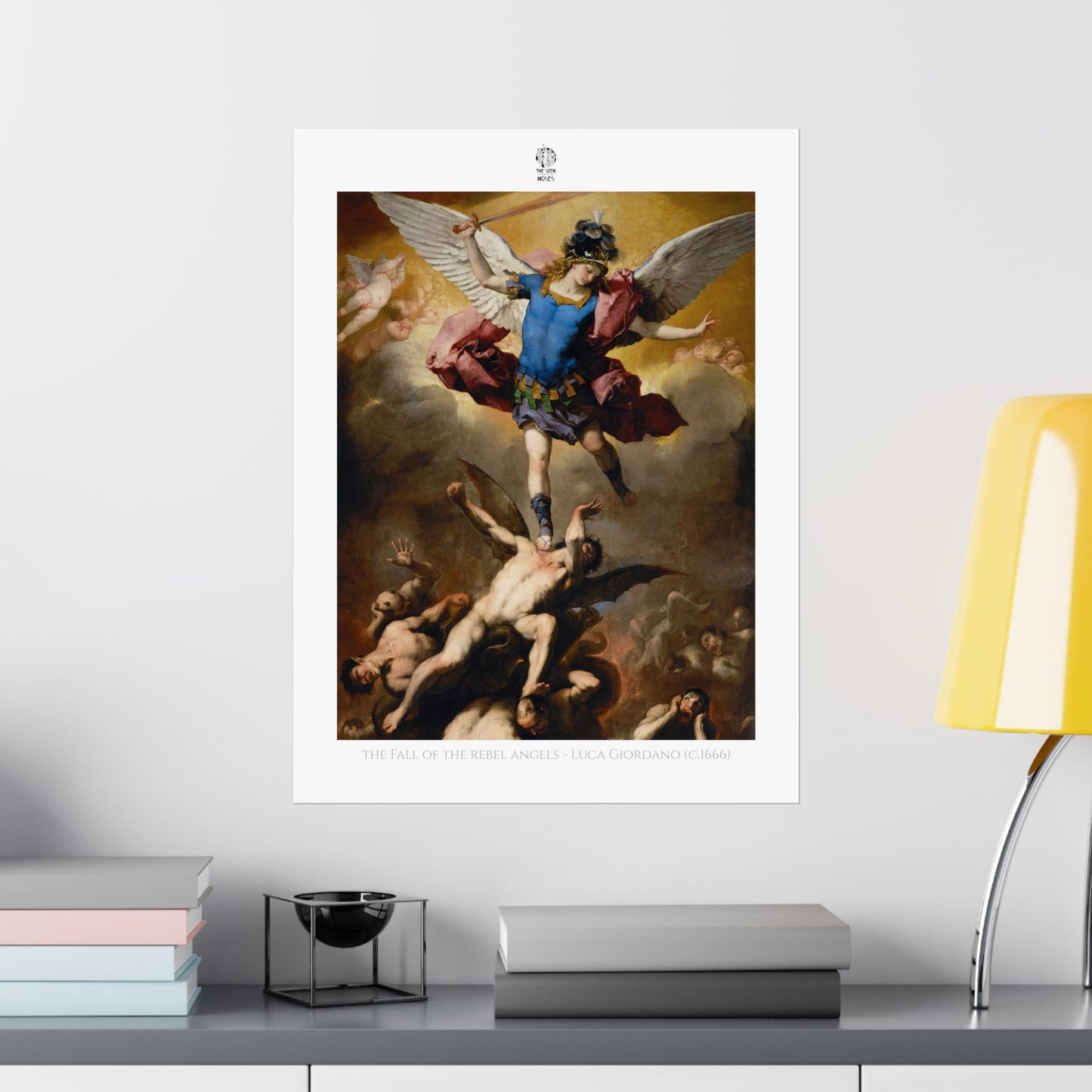 The Fall of the Rebel Angels - Luca Giordano (c.1666)