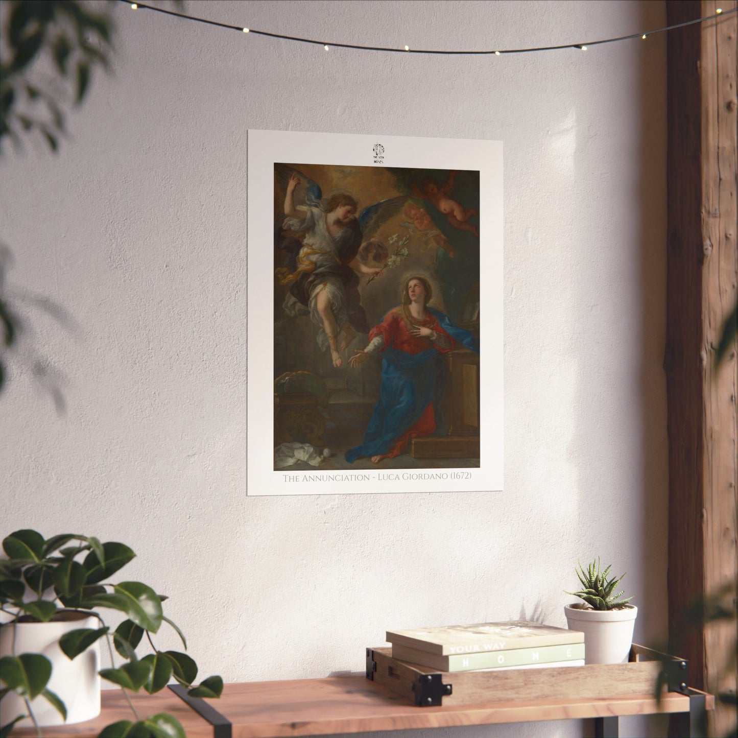 The Annunciation - Luca Giordano (1672)