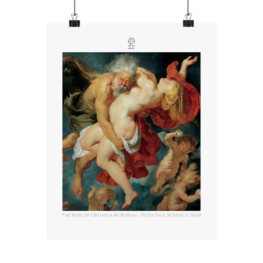 The Abduction of Orithyia by Boreas - Peter Paul Rubens (c.1620)