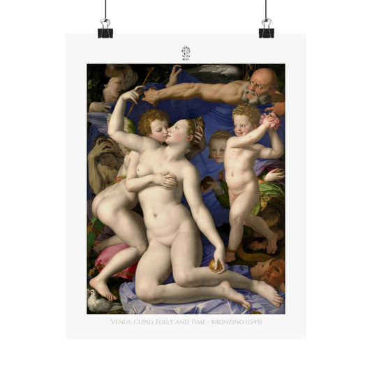 Venus, Cupid, Folly and Time - Bronzino (1545)