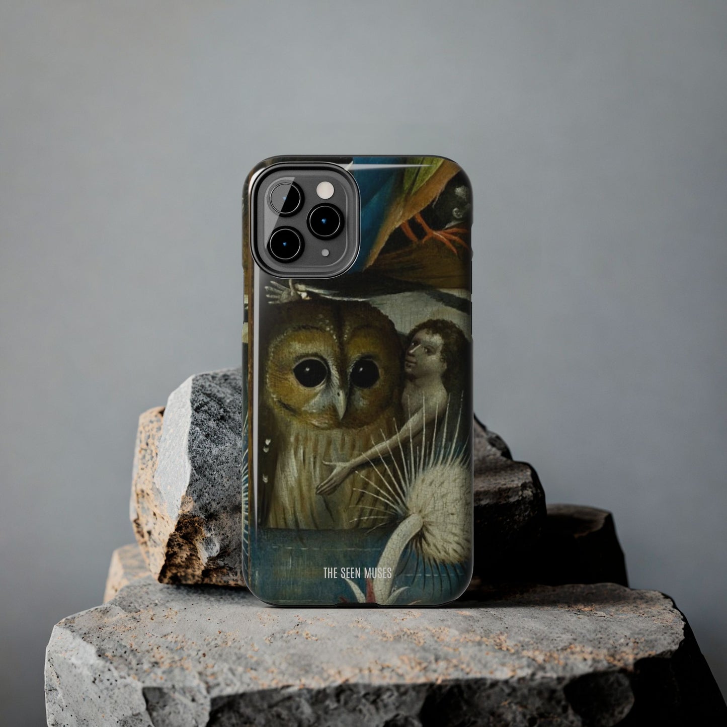 Owl detail by Hiernonymus Bosch