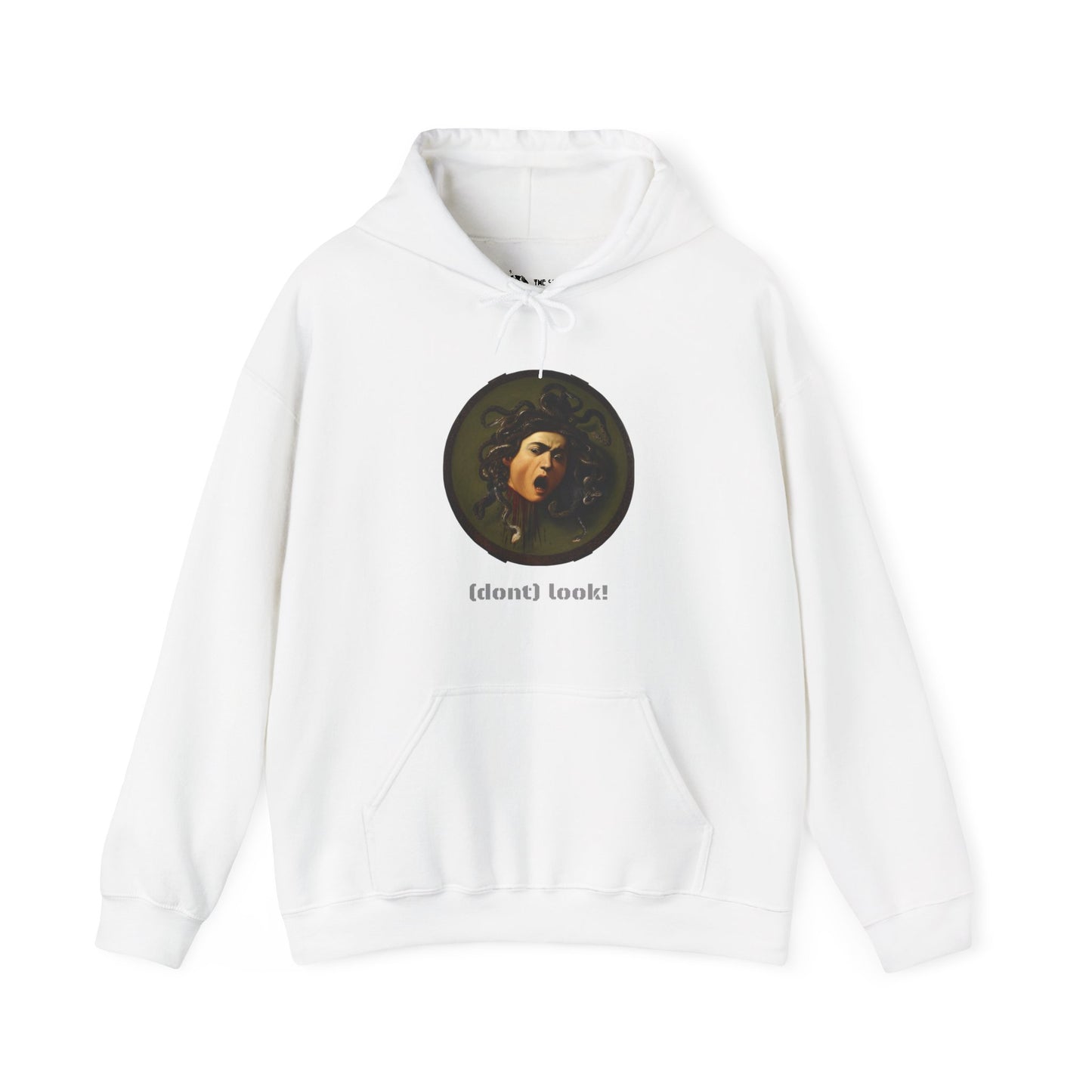 Hooded Sweatshirt- Medusa by Caravaggio (Front)