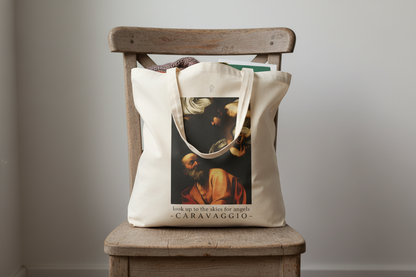 The Inspiration of Saint Matthew by Caravaggio
