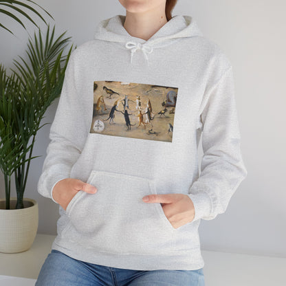 Hooded Sweatshirt- The Witches Cove (follower of Jan Mandijn) (Front+Back)