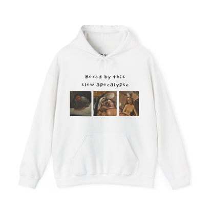 Hooded Sweatshirt- Garden of Earthly Delights (Hell panel) by Hieronymus Bosch (Front+Back)