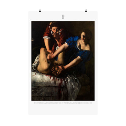 Judith Beheading Holofernes by Artemisia Gentileschi (c.1612-13)