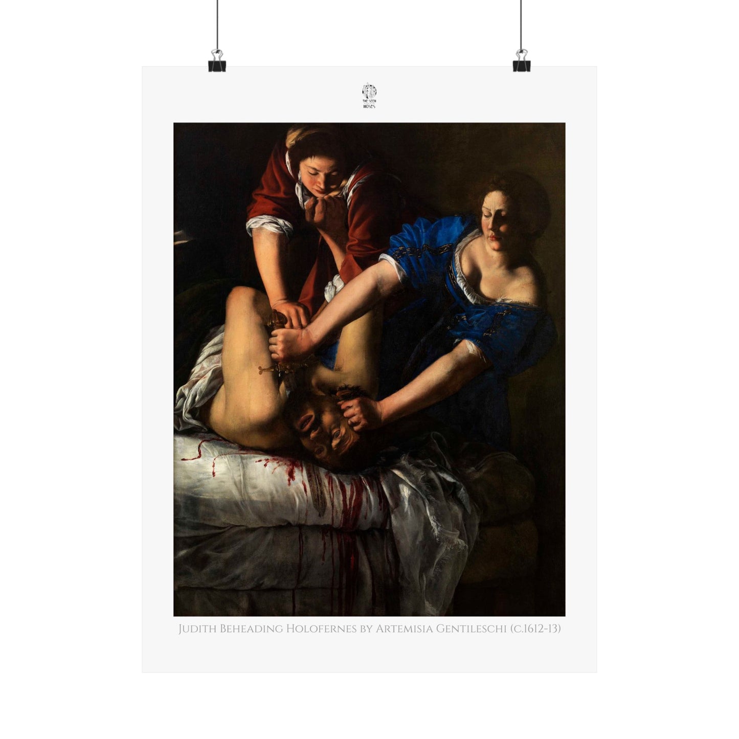 Judith Beheading Holofernes by Artemisia Gentileschi (c.1612-13)