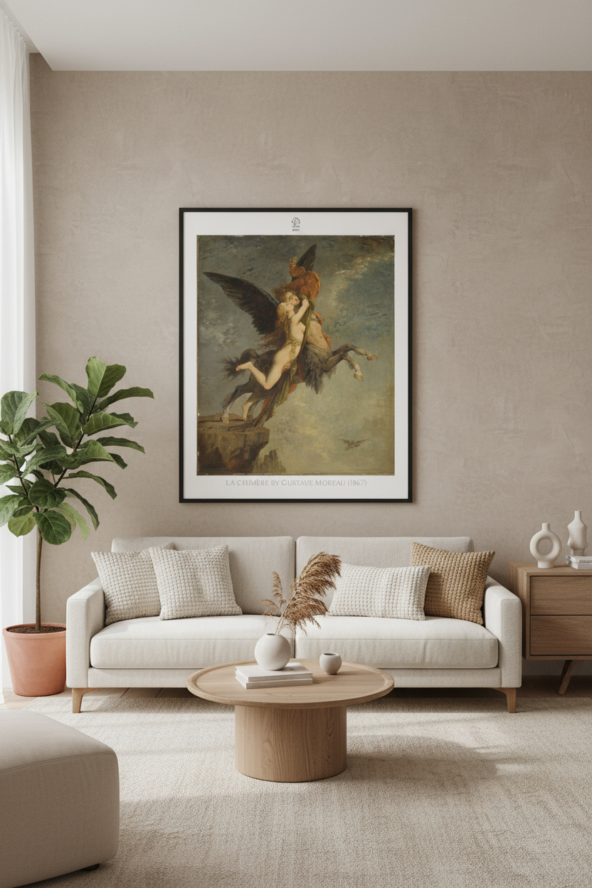 La Chimère by Gustave Moreau (1867)