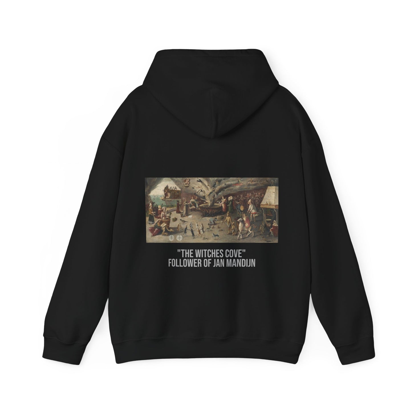 Hooded Sweatshirt- The Witches Cove (follower of Jan Mandijn) (Front+Back)