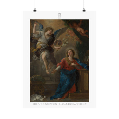 The Annunciation - Luca Giordano (1672)