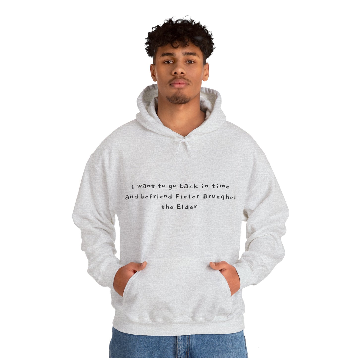 Hooded Sweatshirt- Dulle Griet by Pieter Brueghel the Elder (Front+Back)