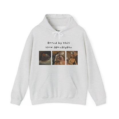 Hooded Sweatshirt- Garden of Earthly Delights (Hell panel) by Hieronymus Bosch (Front+Back)