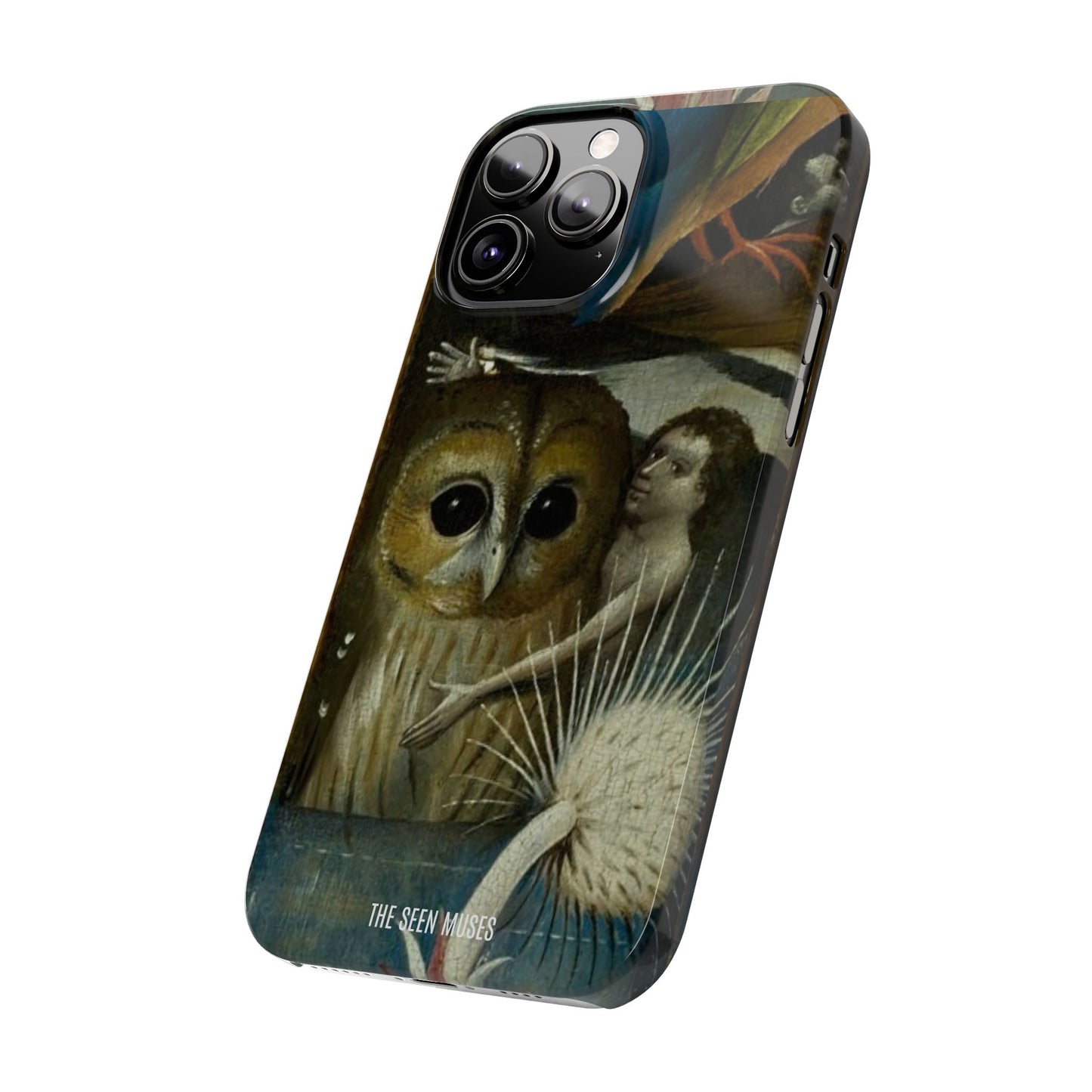 Owl detail by Hieronymus Bosch