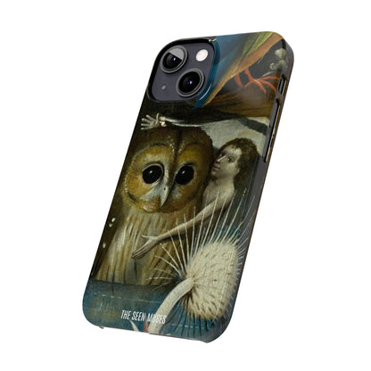 Owl detail by Hieronymus Bosch