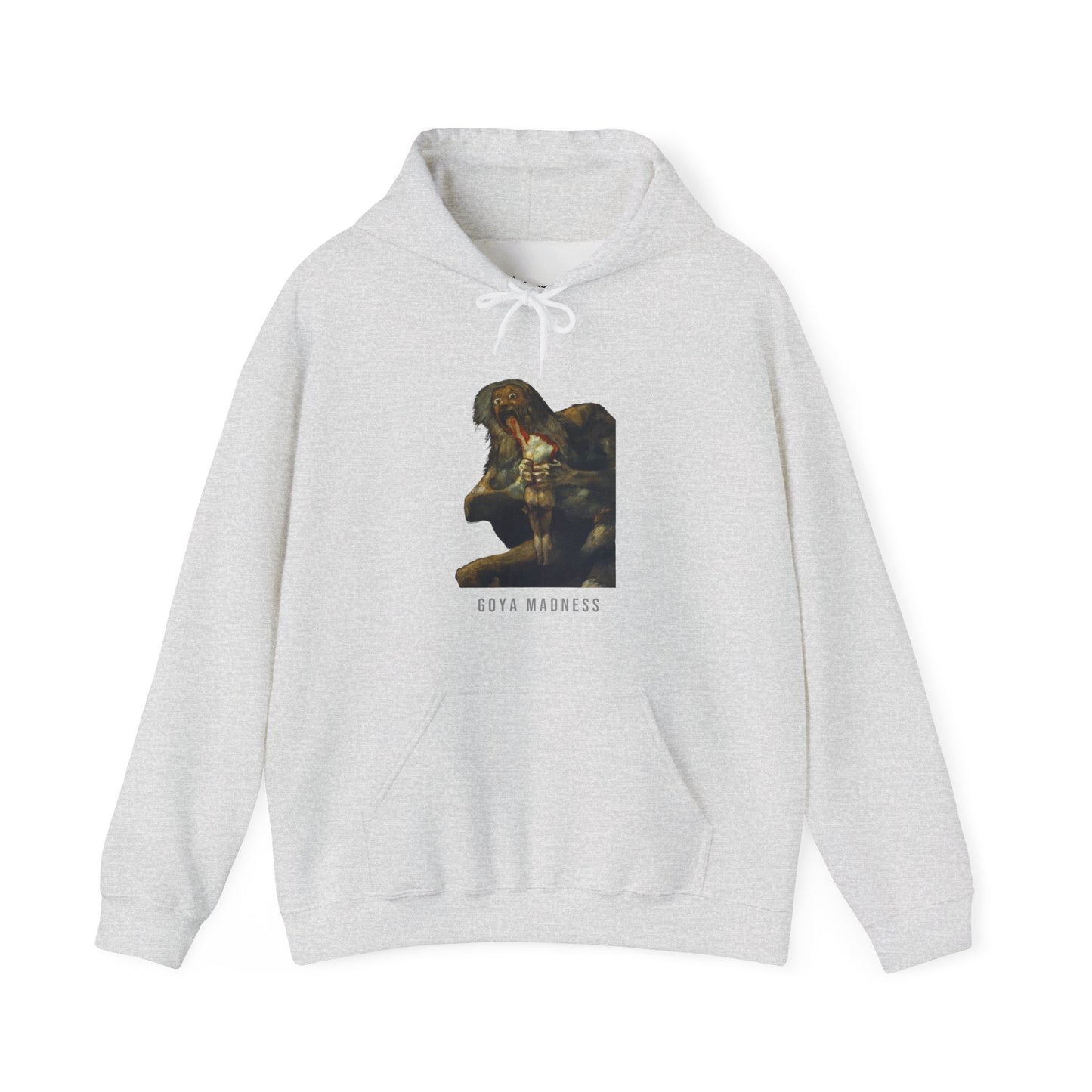 Hooded Sweatshirt - Saturn Devouring His Son by Francisco Goya (1819-23)
