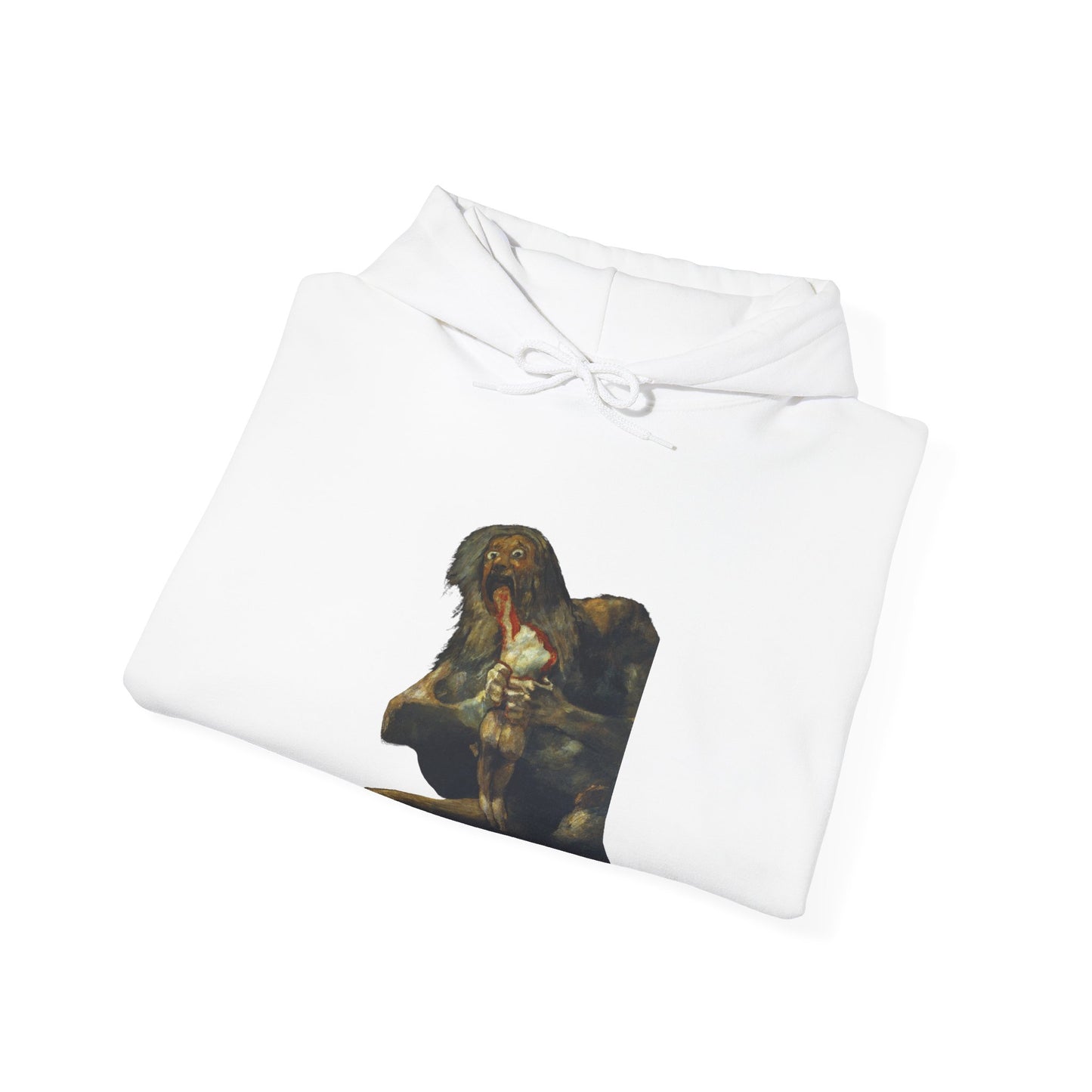 Hooded Sweatshirt - Saturn Devouring His Son by Francisco Goya (1819-23)