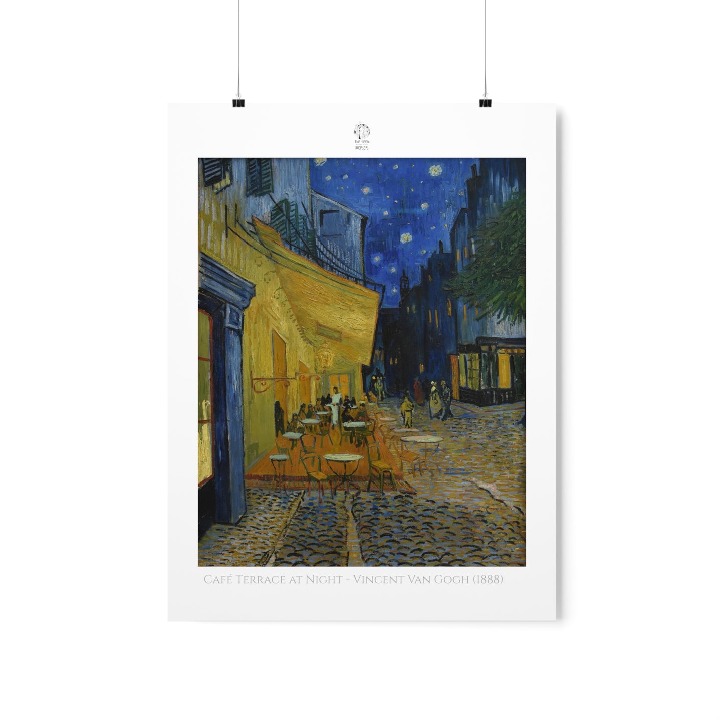 Café Terrace at Night - Vincent Van Gogh (1888)