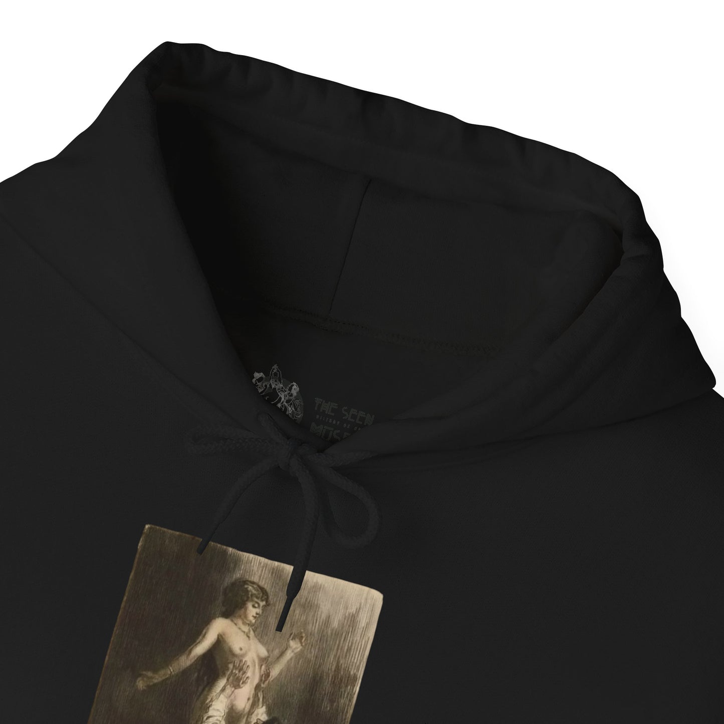 Hooded Sweatshirt- Worship of the Female Form by Almery Lobel Riche