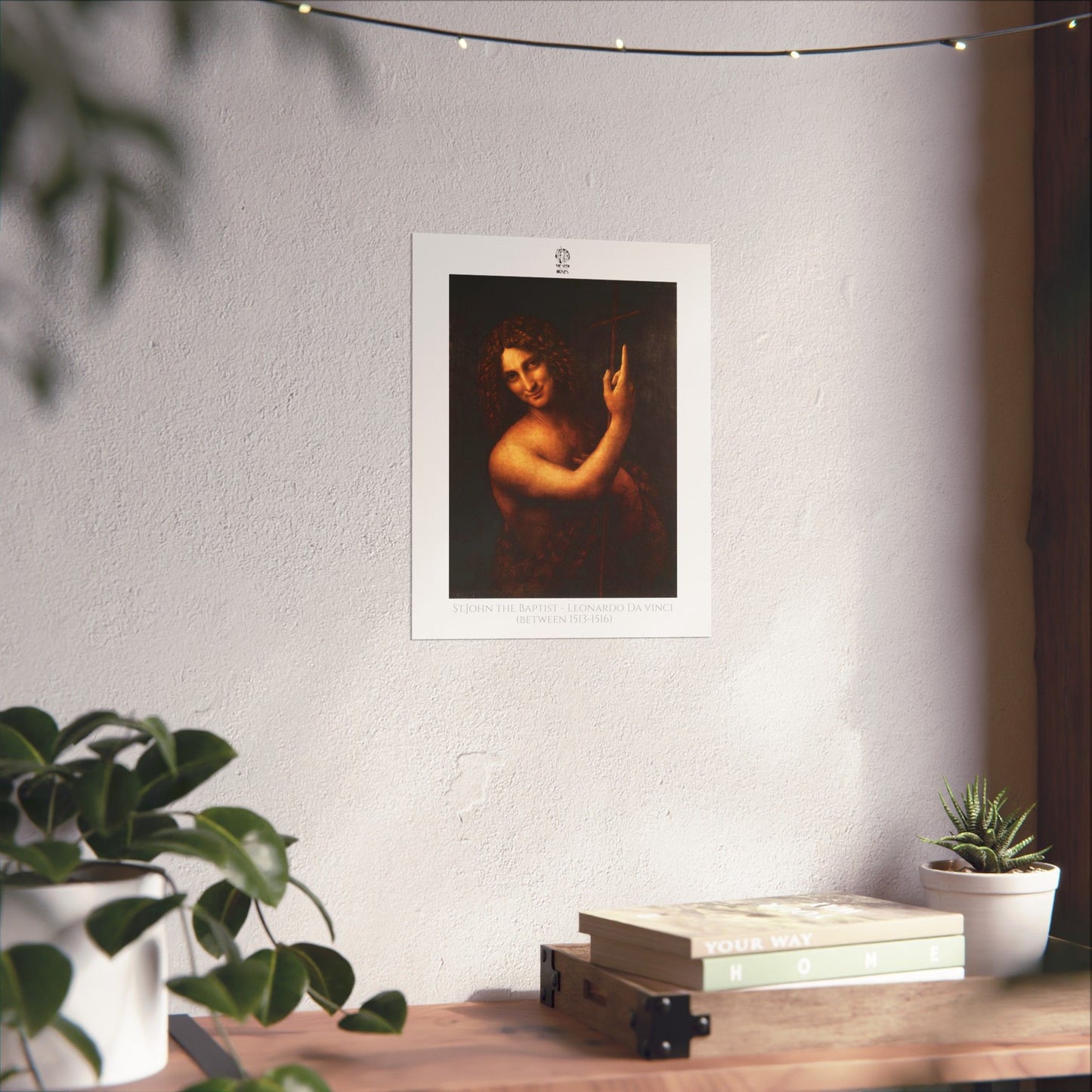 St John the Baptist - Leonardo da Vinci (between 1513-1516)