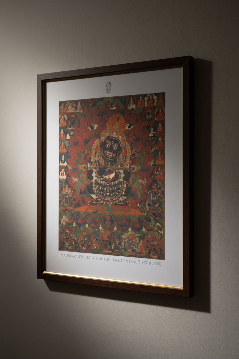 Mahakala, Protector of the Tent. Central Tibet (c.1500)