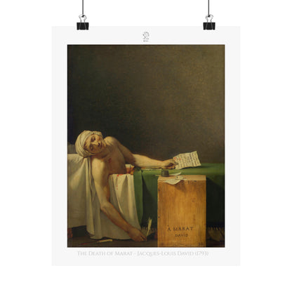 The Death of Marat - Jacques-Louis David (1793)