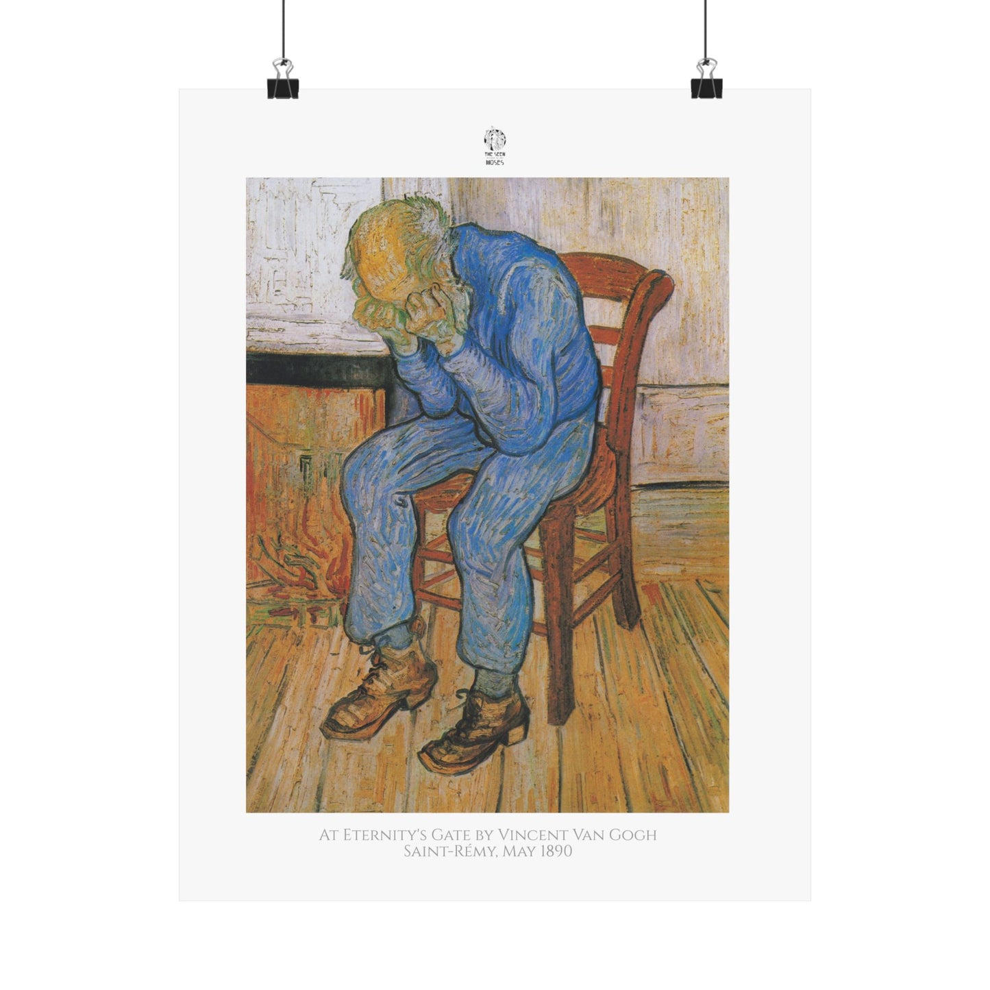 At Eternity's Gate by Vincent Van Gogh Saint-Rémy, May 1890