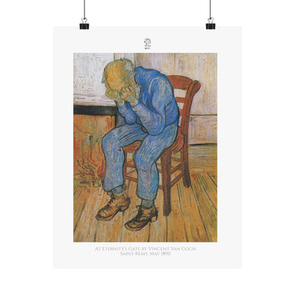 At Eternity's Gate by Vincent Van Gogh Saint-Rémy, May 1890